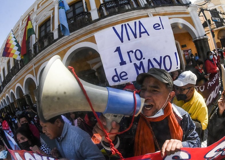 Protestantes exigen más poder para el Ministerio de Trabajo