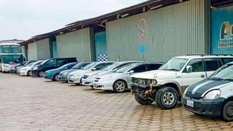 Autos indocumentados decomisados