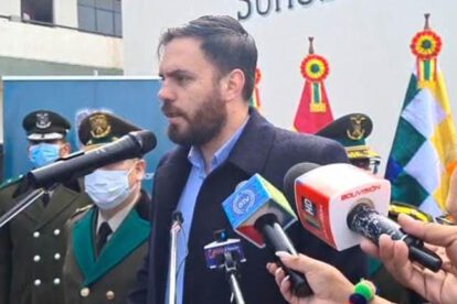 Intervención a Diprove Santa Cruz por el ministro Eduardo del Castillo