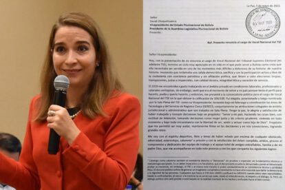 María Angélica Ruiz renuncia al cargo de vocal del TSE