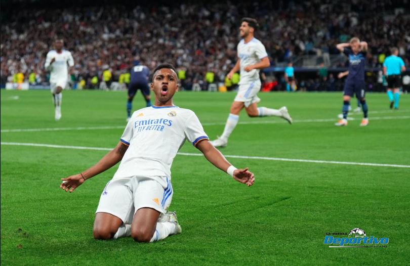 Rodrygo autor de dos goles para la remontada del Real Madrid