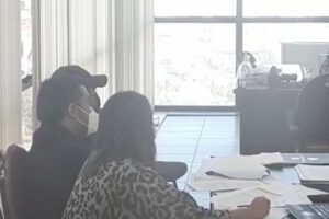 Raúl Cabezas en audiencia por posesión de vehículos robados