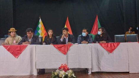 Rogelio Maldonado presidente Concejo Municipal El Alto