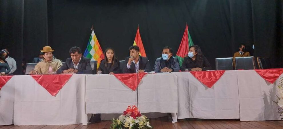 Rogelio Maldonado presidente Concejo Municipal El Alto