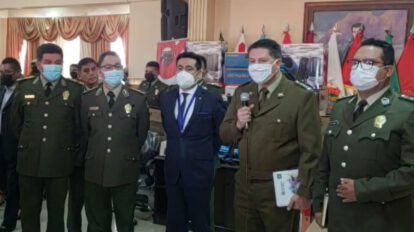 Policía Boliviana y agregados chilenos trabajan juntos contra la delincuencia