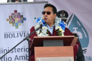 Privatización de recursos naturales según Luis Arce