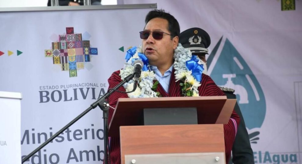 Privatización de recursos naturales según Luis Arce