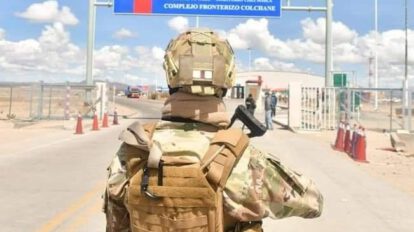 Lucha contra el contrabando en la frontera entre Bolivia y Chile