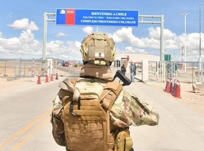 Lucha contra el contrabando en la frontera entre Bolivia y Chile
