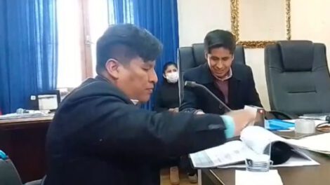 Ramiro Iquise Pally, candidato finalista a Defensor del Pueblo
