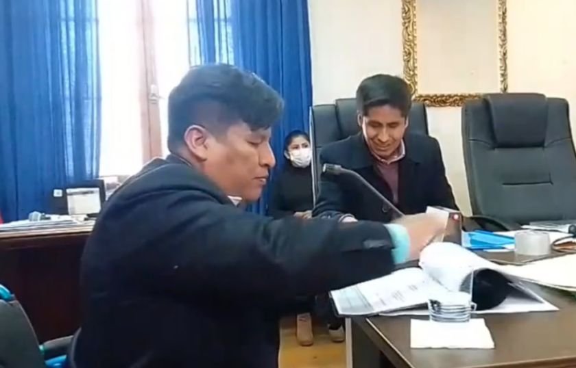 Ramiro Iquise Pally, candidato finalista a Defensor del Pueblo