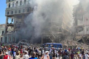 Explosión hotel Saratoga en La Habana, Cuba