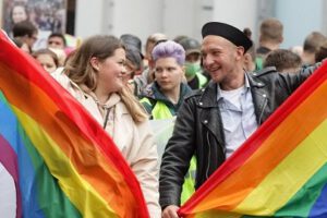 Activismo LGBT+ en Ucrania durante la Marcha del Orgullo