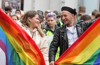 Activismo LGBT+ en Ucrania durante la Marcha del Orgullo