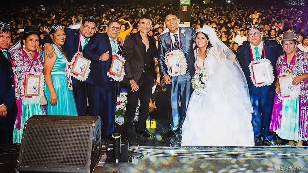 Boda de Juan y Lisbeth en Brasil con la presencia de Américo