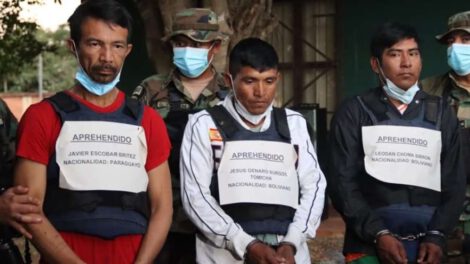 Caso del helicóptero que transportaba droga en Palmasola