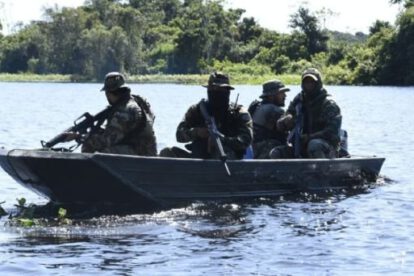 Lancha volcó en el río Paraguá con el Ministro de Gobierno y autoridades
