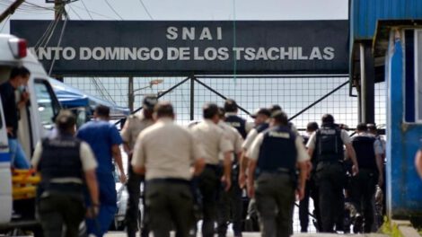 Motín penitenciario en Ecuador con al menos 40 muertos