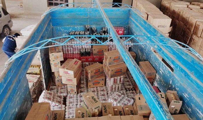 Comiso de productos en frontera por la Aduana Nacional