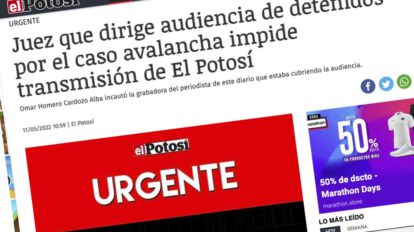Censura judicial en Bolivia y su impacto en el trabajo periodístico