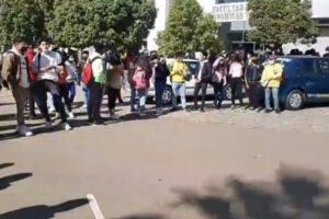 Estudiantes de la Universidad Autónoma Juan Misael Saracho exigen la renovación de la FUL