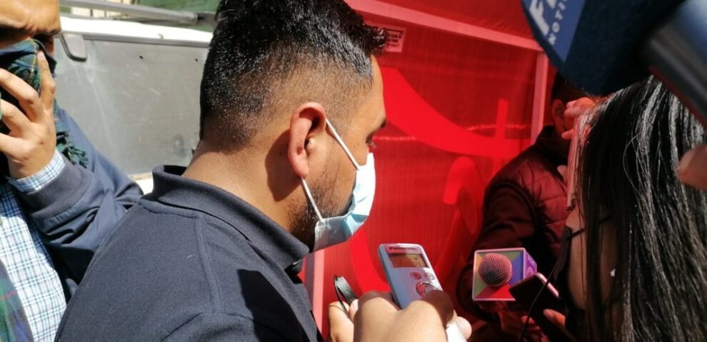 Aprehensión de Nicolás Urquidi en celdas de la Felcc
