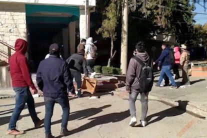 Confrontaciones entre estudiantes de la UMSS en Cochabamba