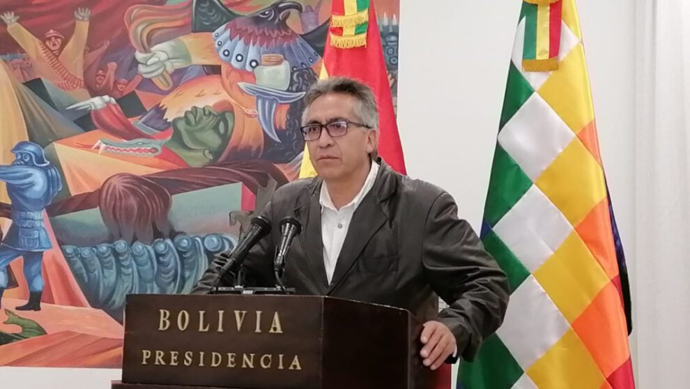 Gustavo Torrico viceministro de Coordinación Gubernamental