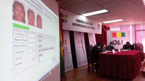 Sorteo de jurados Coteor realizado por TEDO