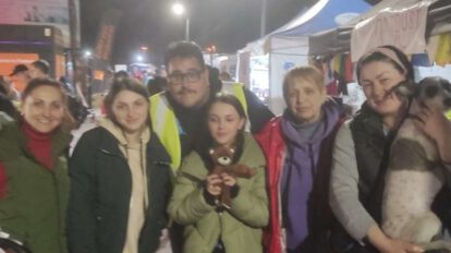Ayuda humanitaria en Ucrania por Basel Al Muhanna