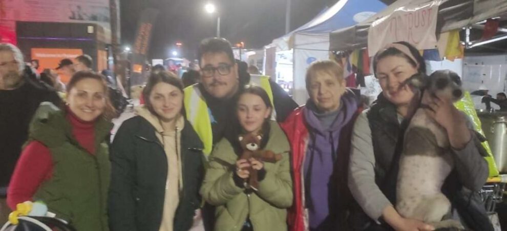 Ayuda humanitaria en Ucrania por Basel Al Muhanna