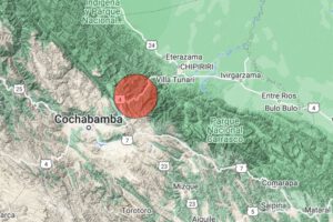 Sismo en Cochabamba registrado por el Observatorio San Calixto