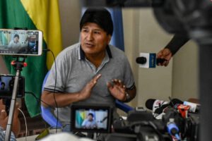 Evo Morales acusa al Ministerio de Gobierno de replicar un programa de EE.UU.