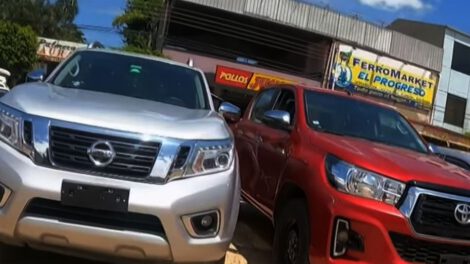 Venta de vehículos robados en Yapacaní