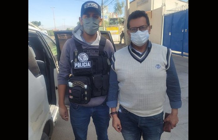 Max Mendoza aprehendido en Cochabamba