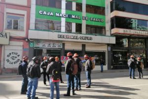 Cambio de tipificación de trabajador herido en Huanuni