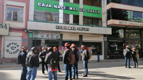 Cambio de tipificación de trabajador herido en Huanuni