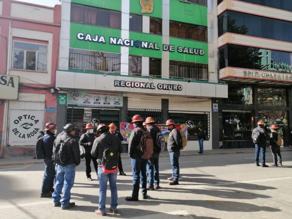 Cambio de tipificación de trabajador herido en Huanuni