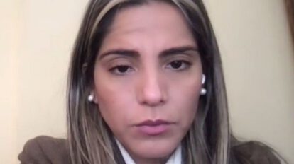 Ribera se pronunció respecto a la postulación de Añez en el 2020