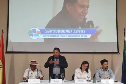 Choquehuanca exhorta a jóvenes a actuar en el presente