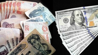 Reservas Internacionales Netas en Bolivia