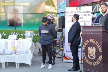 Expolicía peruano captura narcotráfico en Yungas