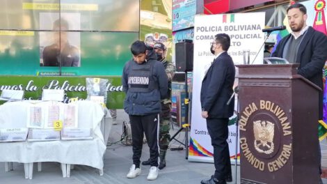 Expolicía peruano captura narcotráfico en Yungas