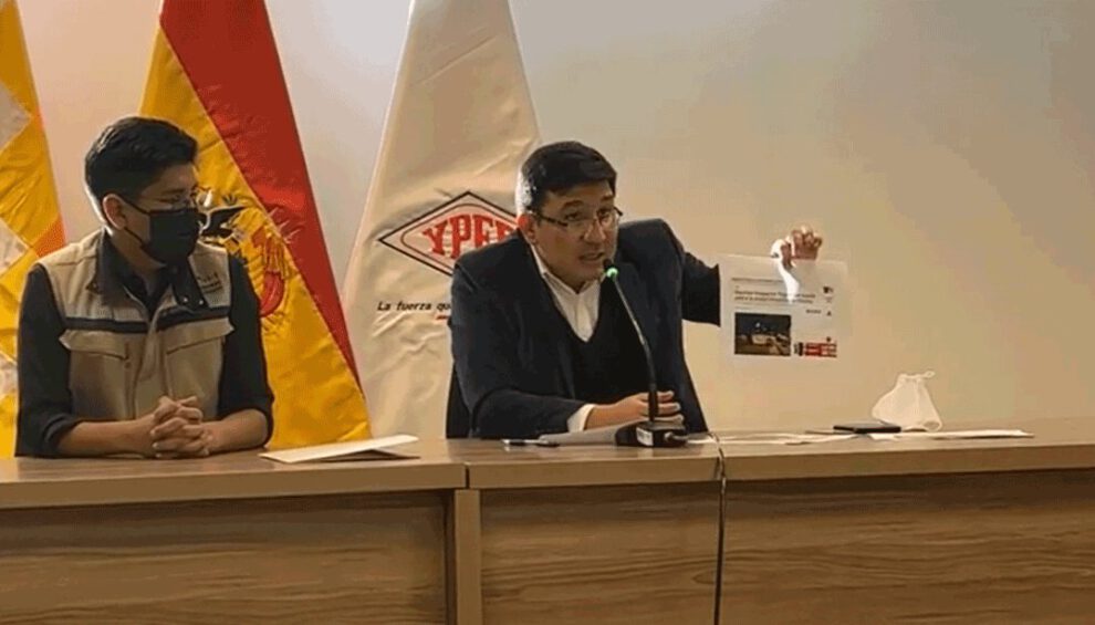 Desabastecimiento de combustible en Bolivia