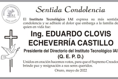 Ing. Eduardo Clovis Echeverría Castillo Q. E. P. D.