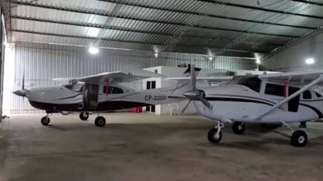 Aeronaves del aeródromo La Cruceña con placas falsas