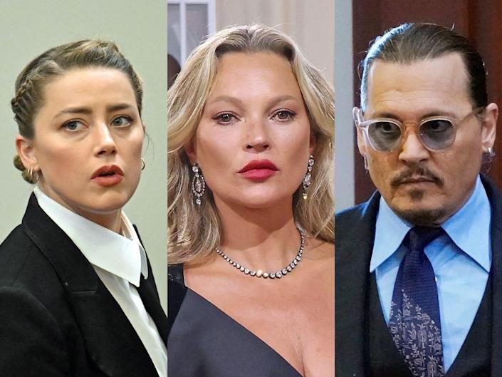 Kate Moss declara en el juicio de Johnny Depp