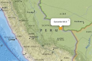 Sismo en Perú afecta a Bolivia, Brasil y Chile