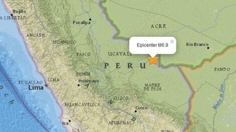 Sismo en Perú afecta a Bolivia, Brasil y Chile