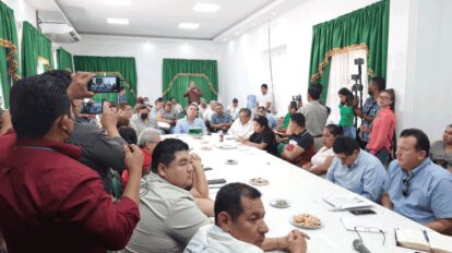 Comunidad Piso Firme en el departamento del Beni
